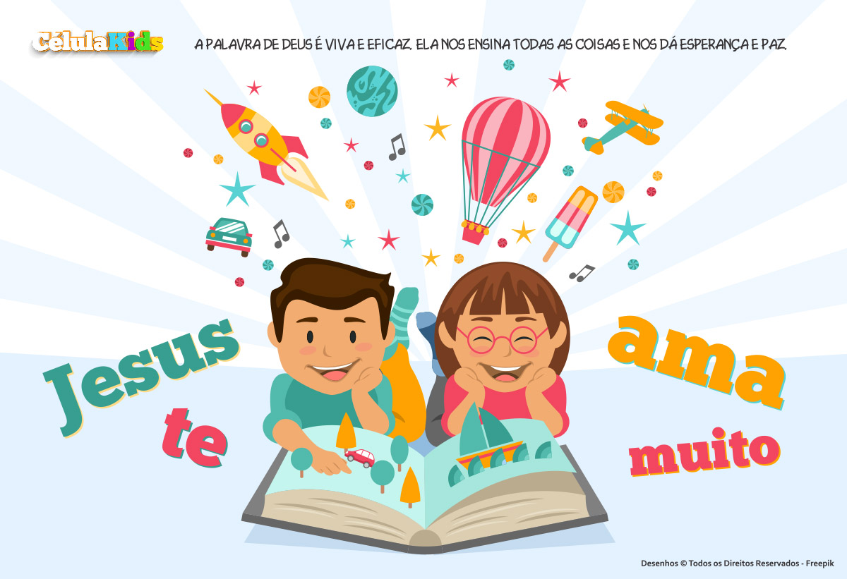 Desenhos bíblicos para Colorir – Célula Kids